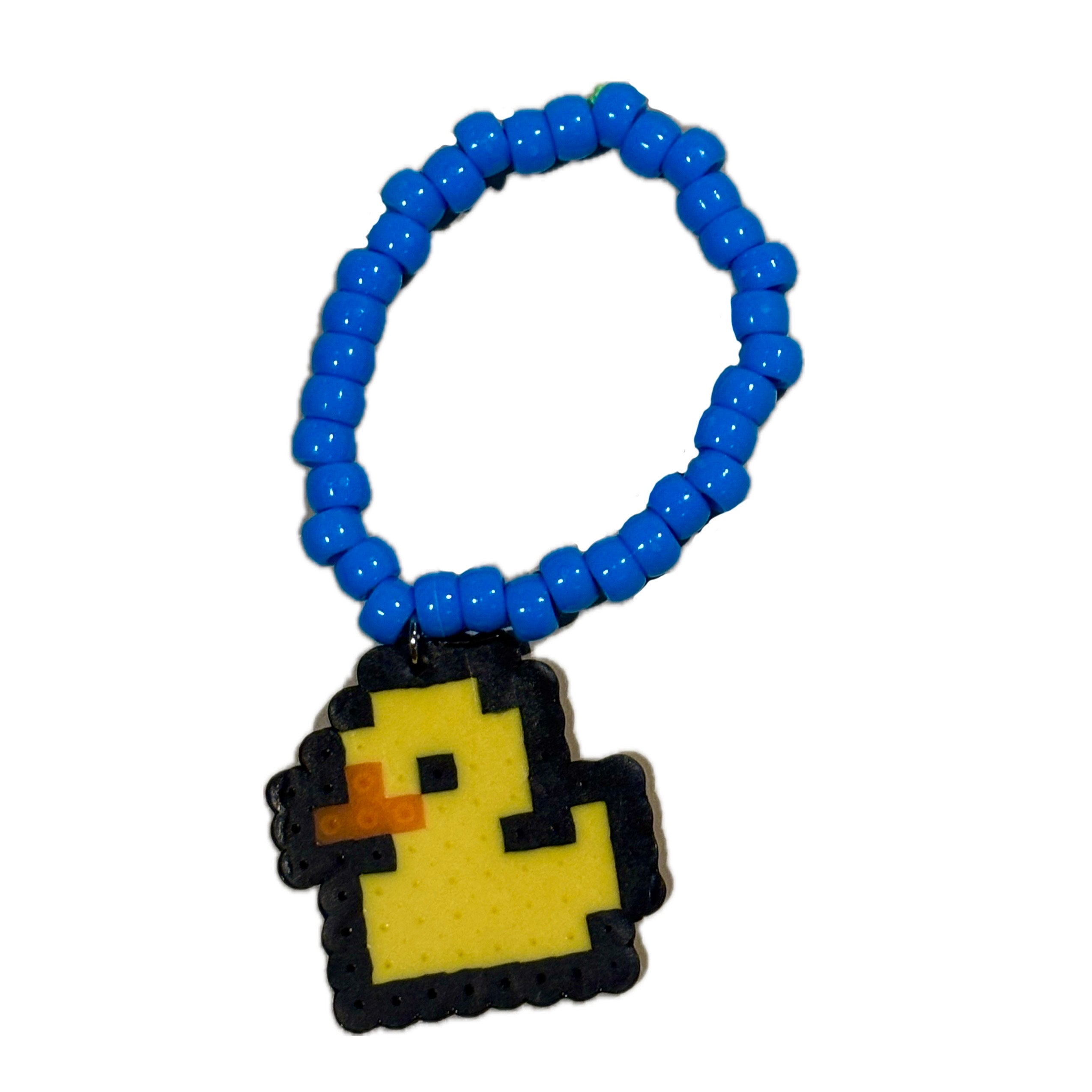 duck perler bracelet